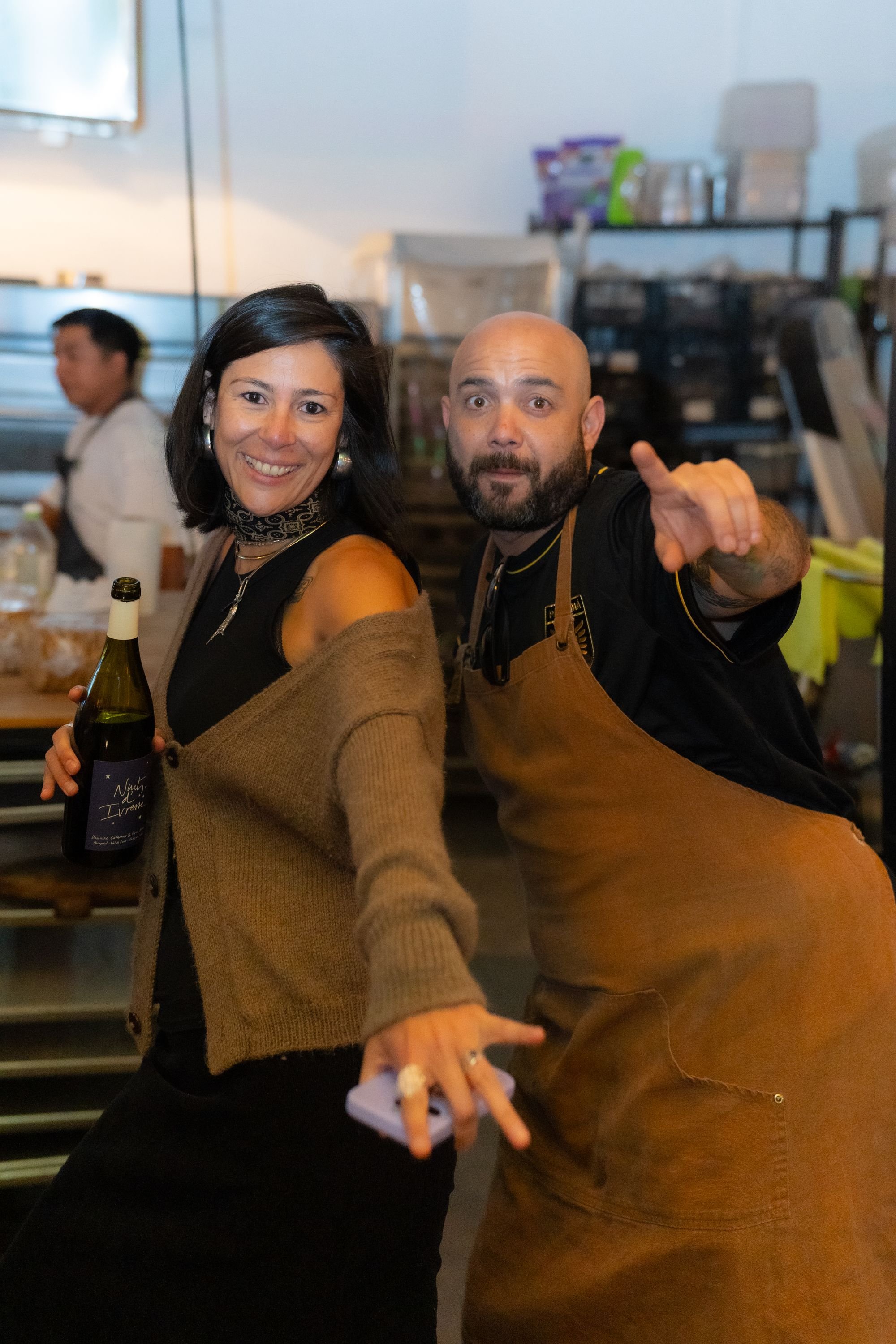 Marta Méndez de L&#x27;Apero en Guatemala y Fulvio Miranda de La Cantina del Tigre en Panamá