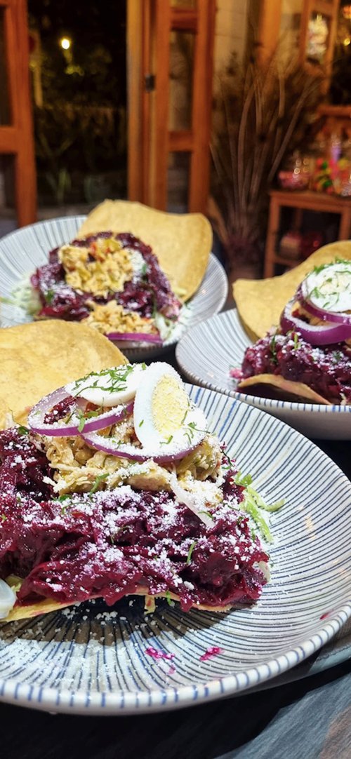 Enchiladas de Curtido