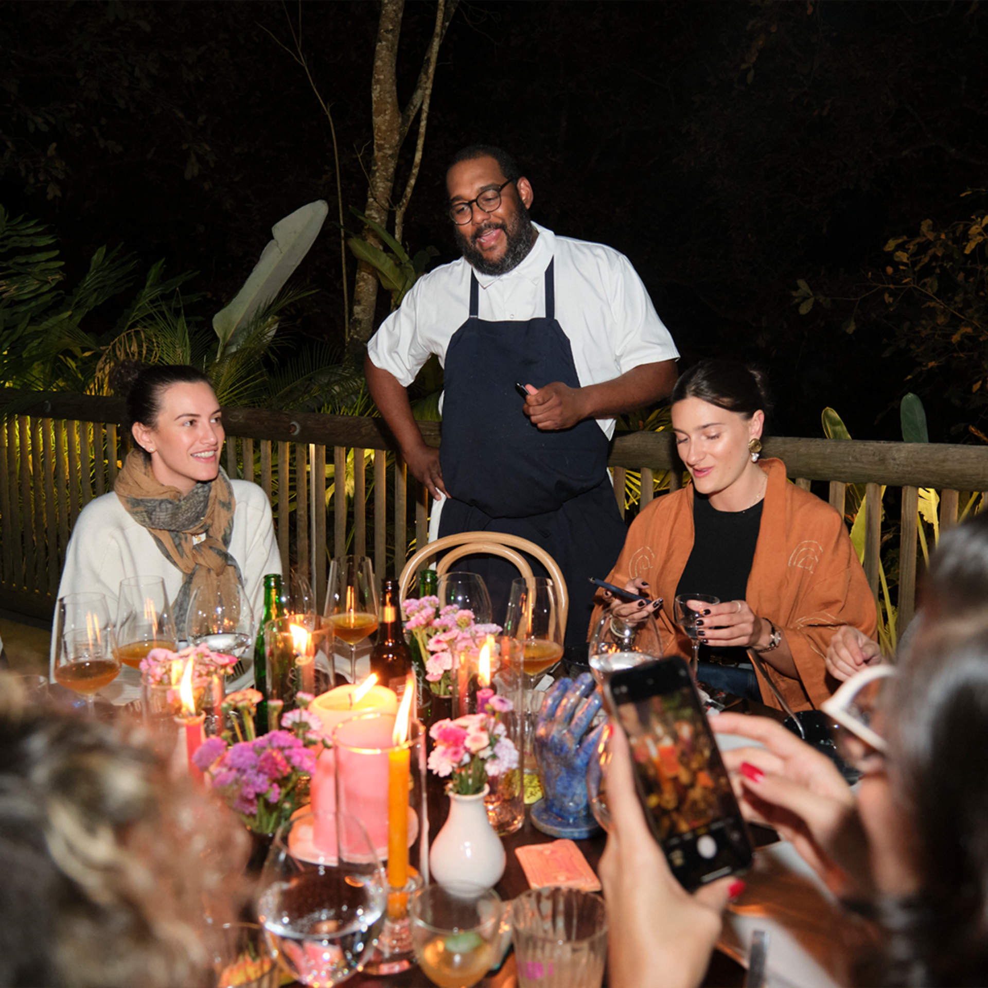 Chef Carlos "Chombolín" Alba de Íntimo Restaurante