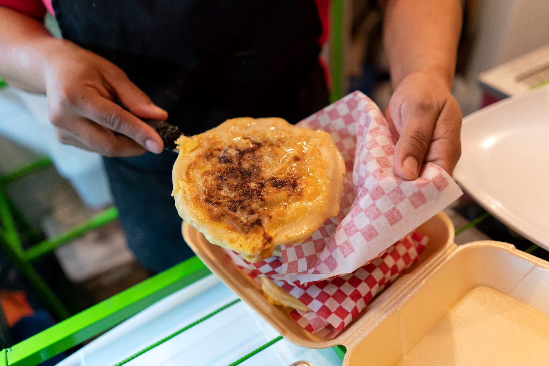 Pupusa de queso