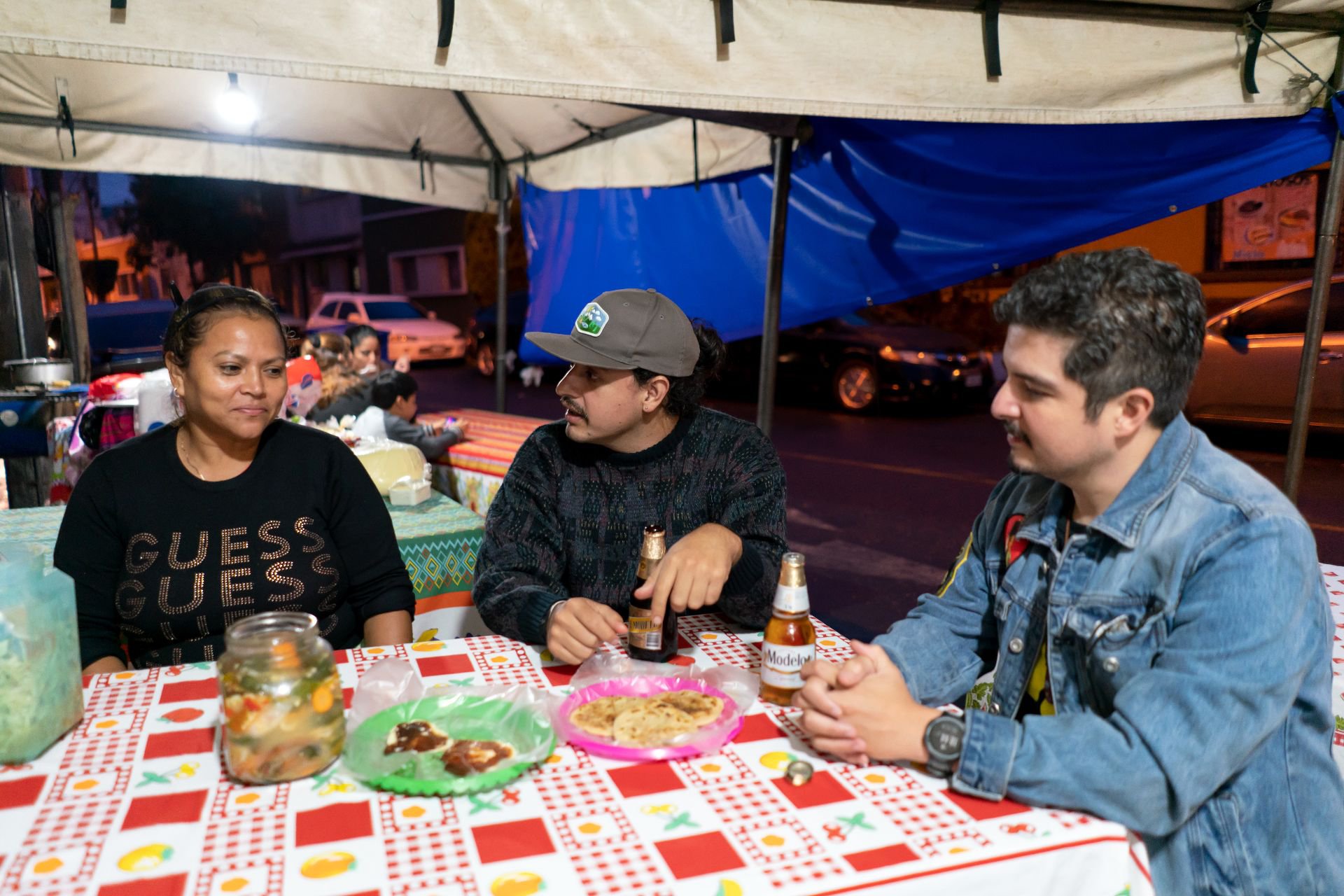 Erica, Nestor y Peter