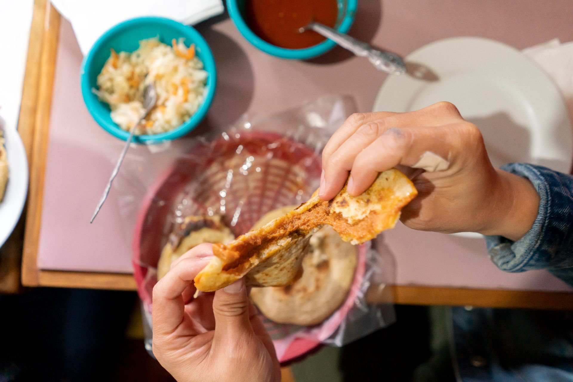 Pupusa de chicharrón