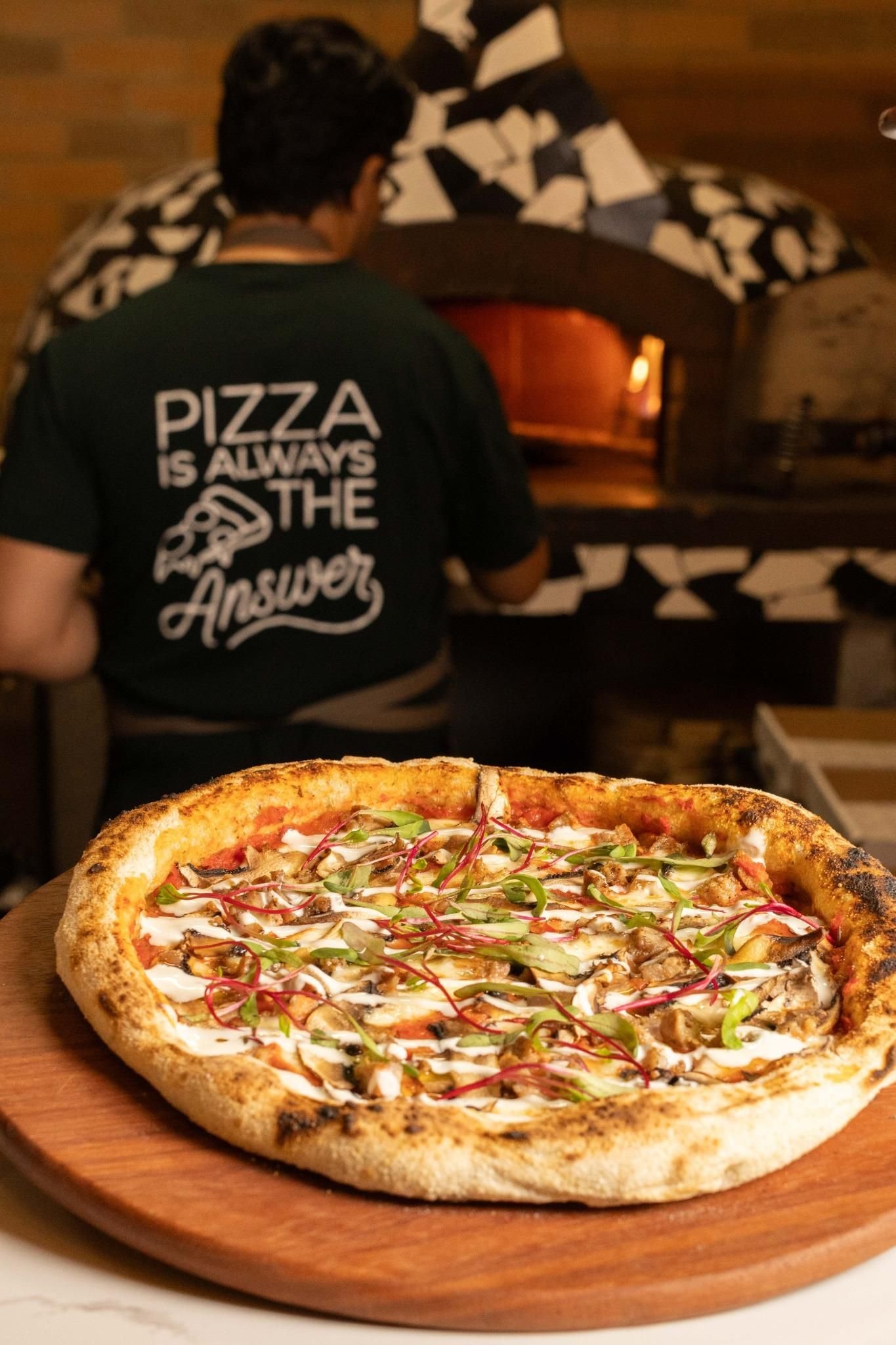 Pizza de Terra Nostra en Ciudad de Guatemala