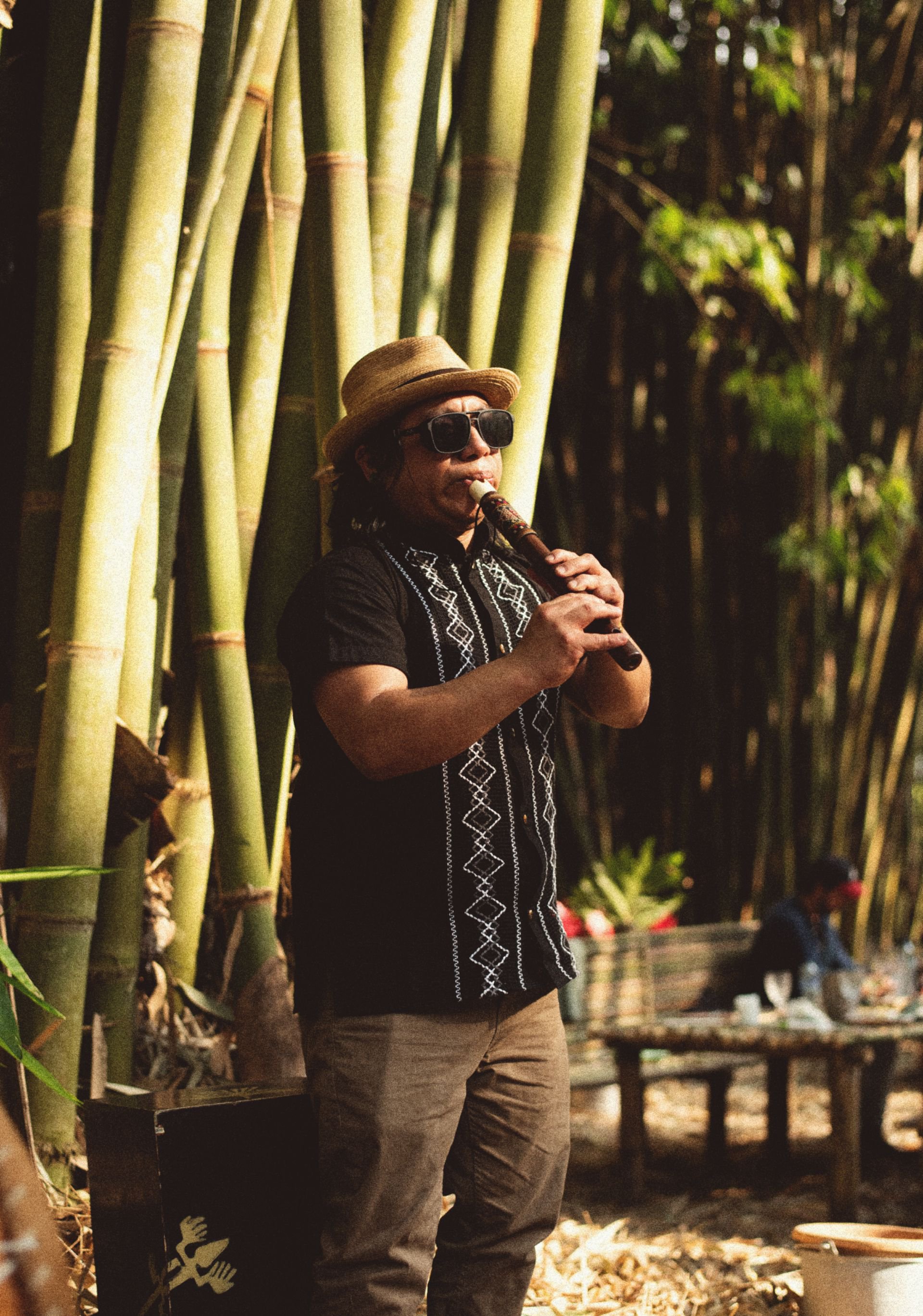 El músico guatemalteco, Byron Blanco